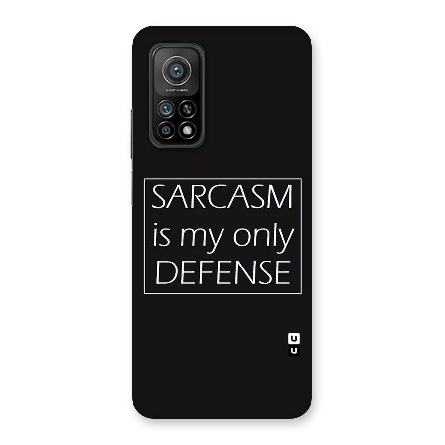 Sarcasm Defence Back Case for Mi 10T 5G