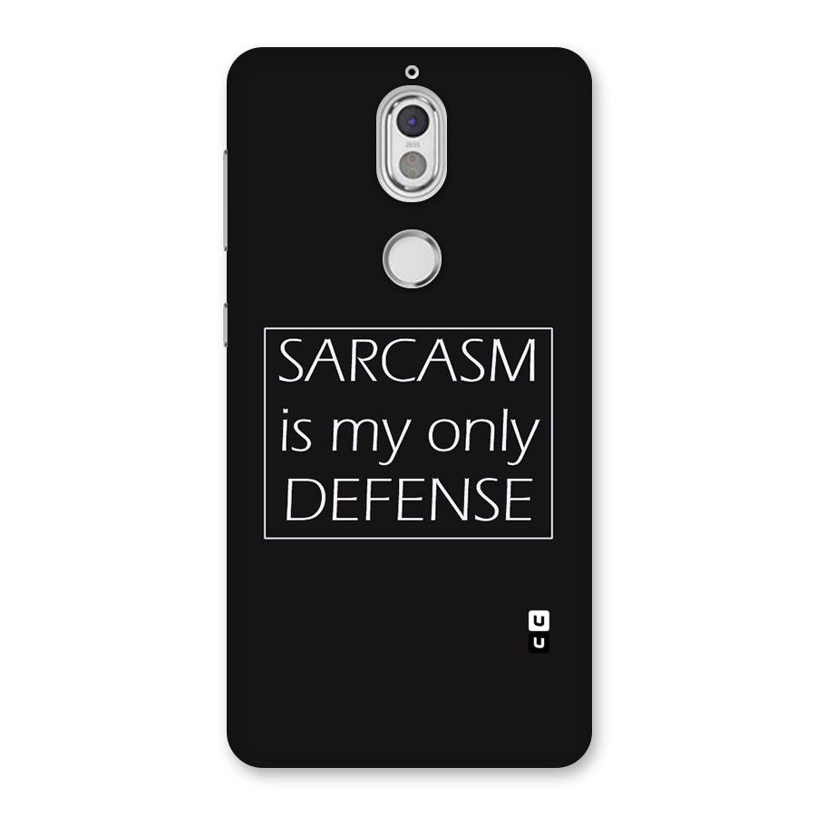 Sarcasm Defence Back Case for Nokia 7