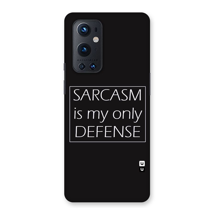 Sarcasm Defence Back Case for OnePlus 9 Pro
