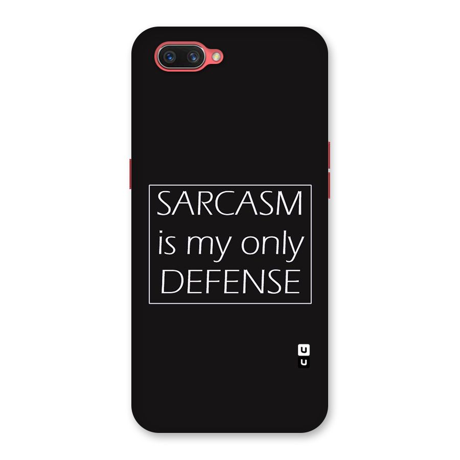 Sarcasm Defence Back Case for Oppo A3s