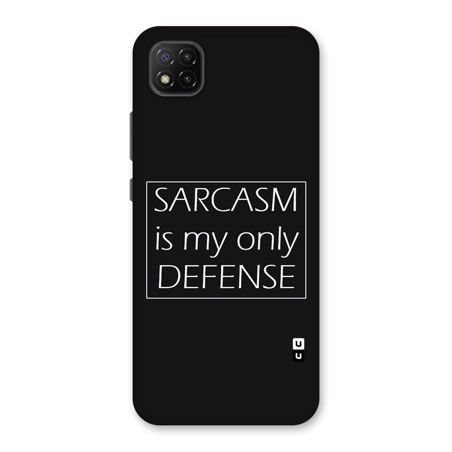 Sarcasm Defence Back Case for Poco C3