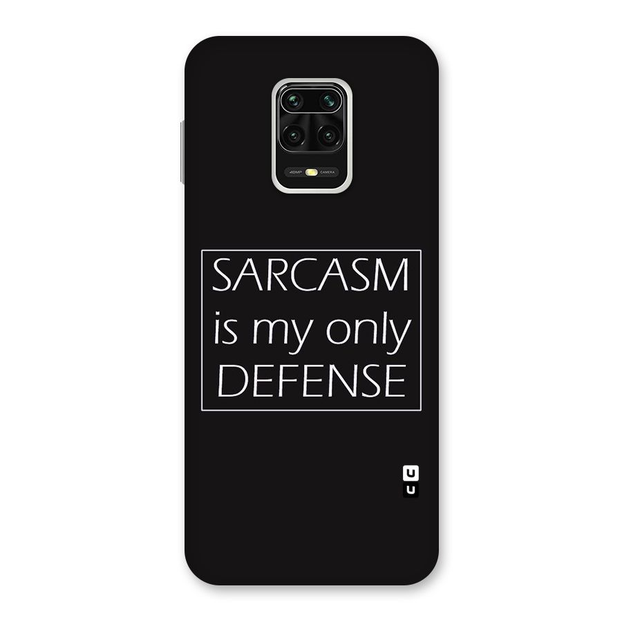 Sarcasm Defence Back Case for Poco M2 Pro