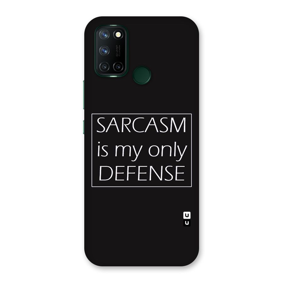 Sarcasm Defence Back Case for Realme 7i