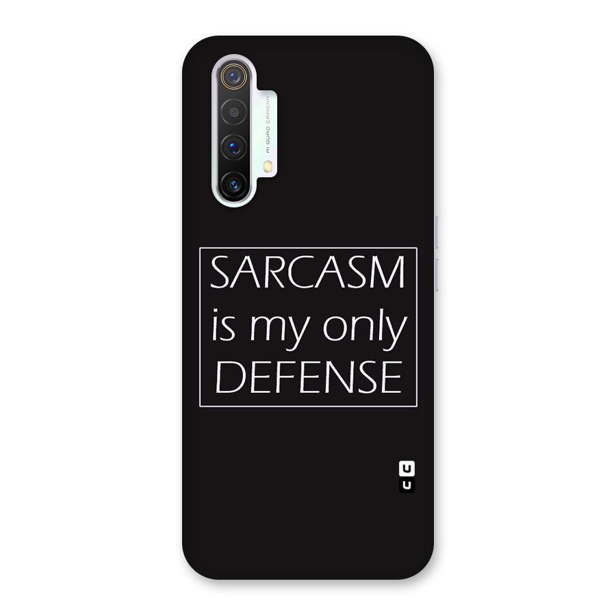 Sarcasm Defence Back Case for Realme X3