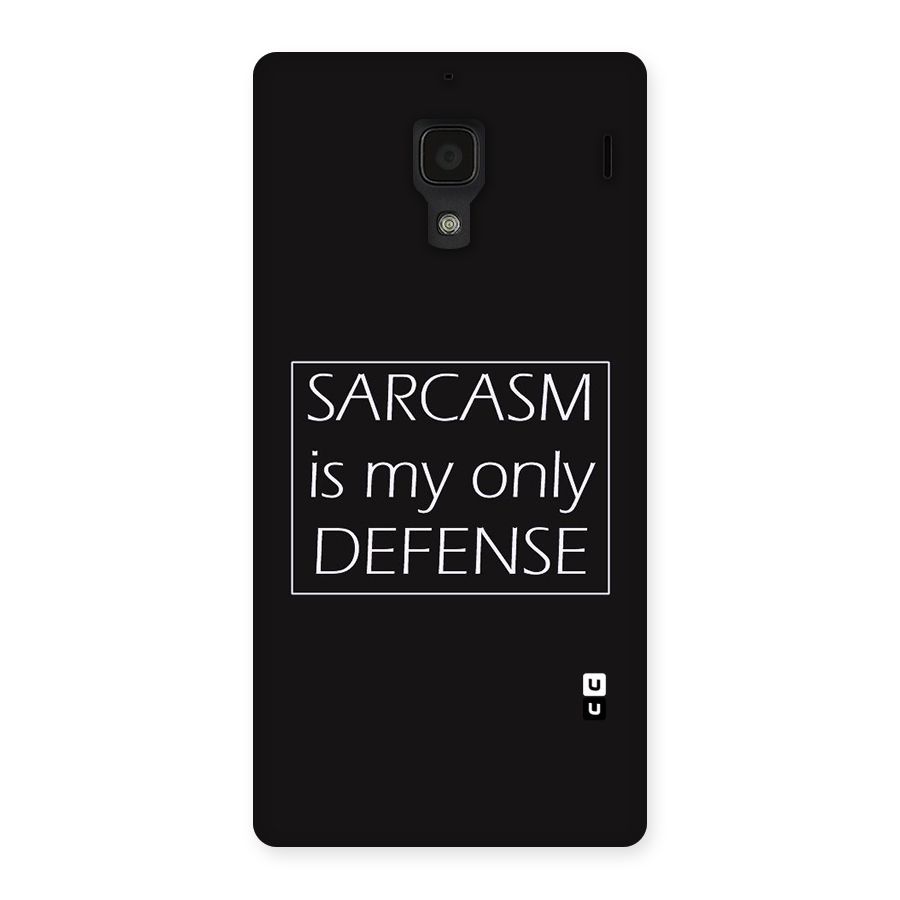 Sarcasm Defence Back Case for Redmi 1S