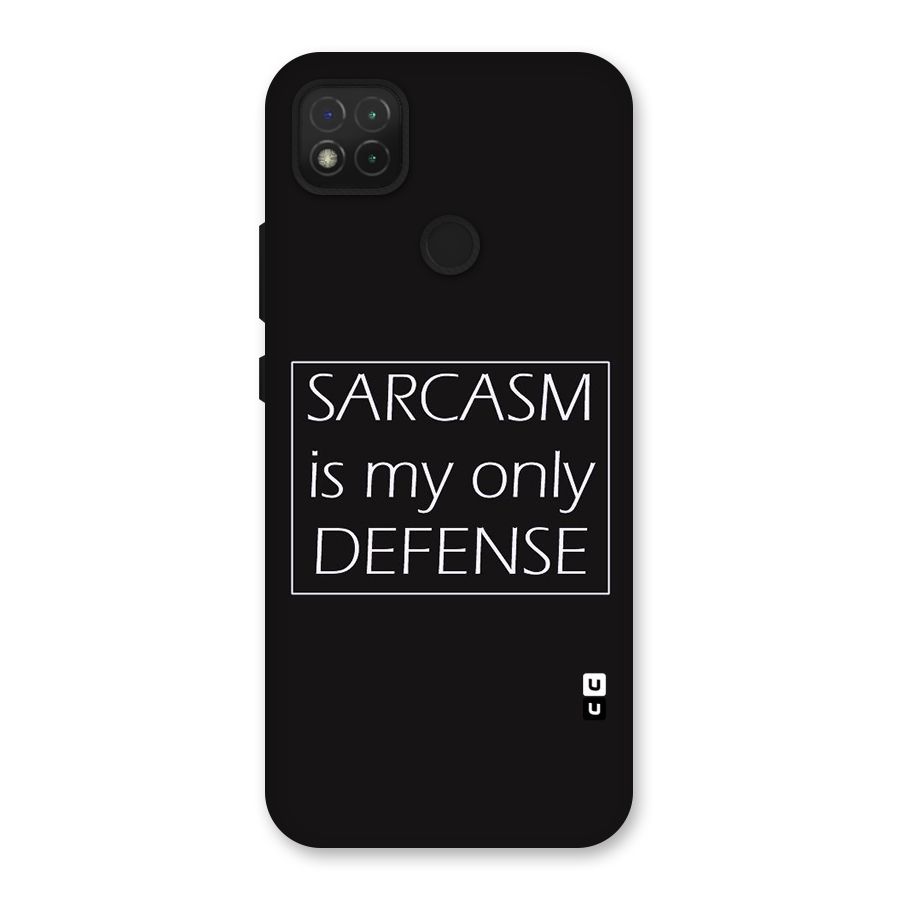 Sarcasm Defence Back Case for Redmi 9