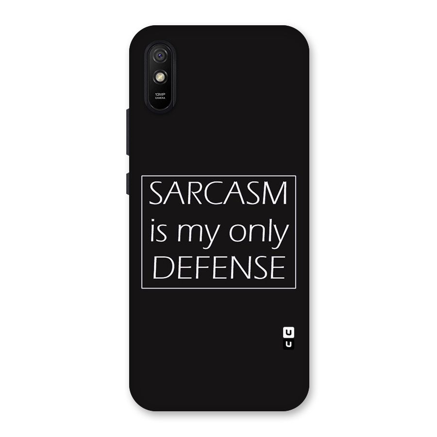 Sarcasm Defence Back Case for Redmi 9i