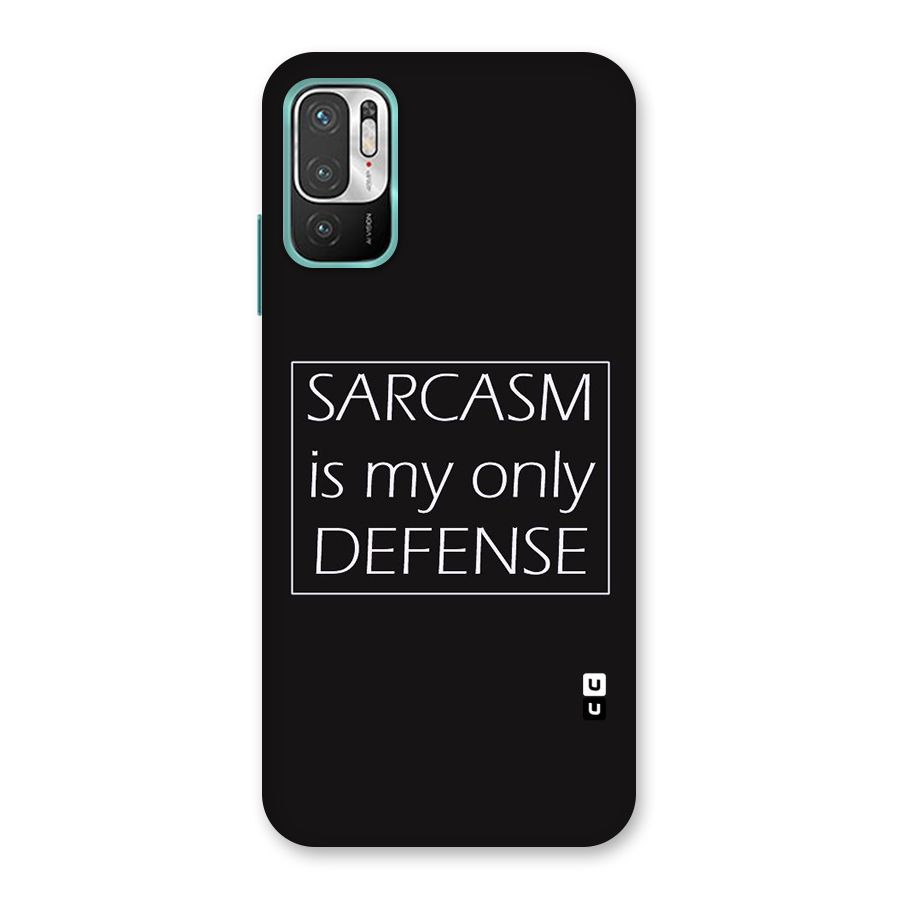 Sarcasm Defence Back Case for Redmi Note 10T 5G