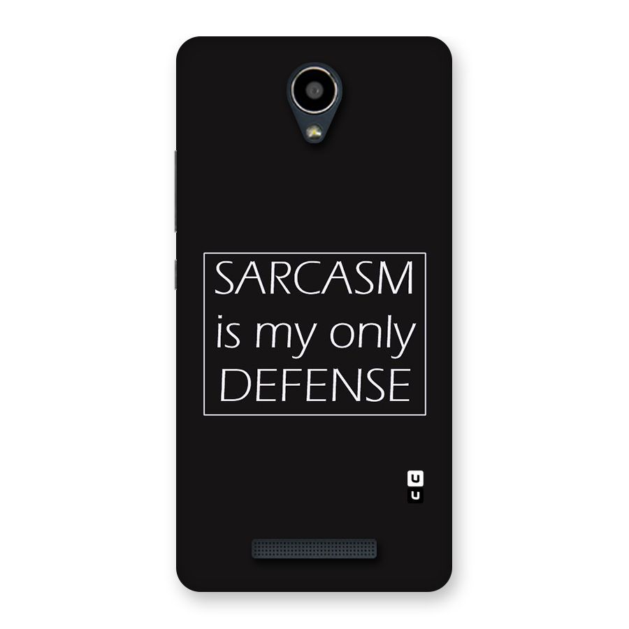 Sarcasm Defence Back Case for Redmi Note 2