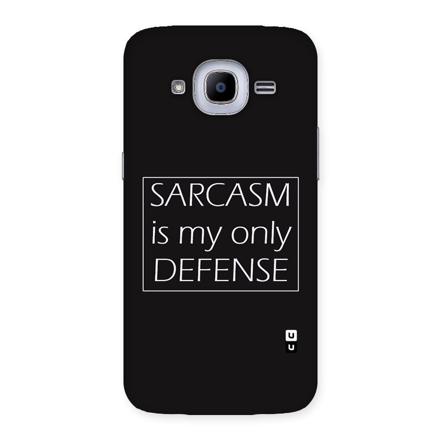 Sarcasm Defence Back Case for Samsung Galaxy J2 Pro