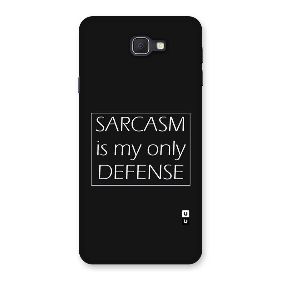 Sarcasm Defence Back Case for Samsung Galaxy J7 Prime