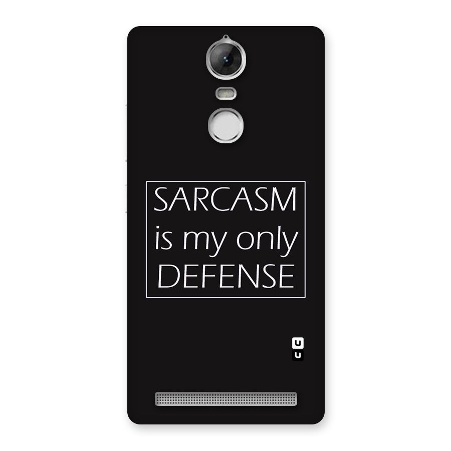Sarcasm Defence Back Case for Vibe K5 Note