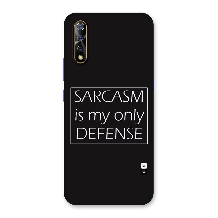 Sarcasm Defence Back Case for Vivo S1