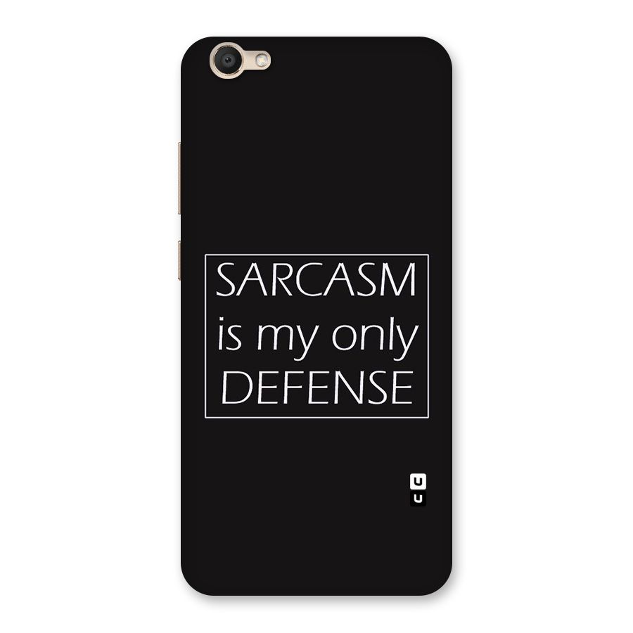 Sarcasm Defence Back Case for Vivo V5