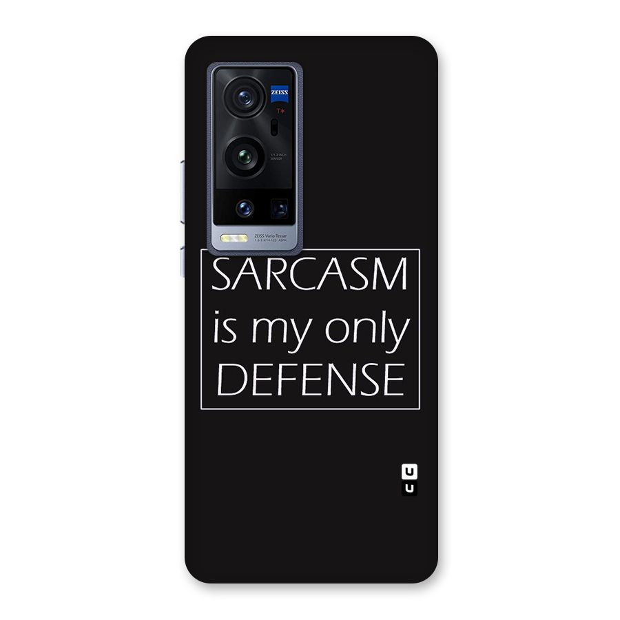 Sarcasm Defence Back Case for Vivo X60 Pro Plus