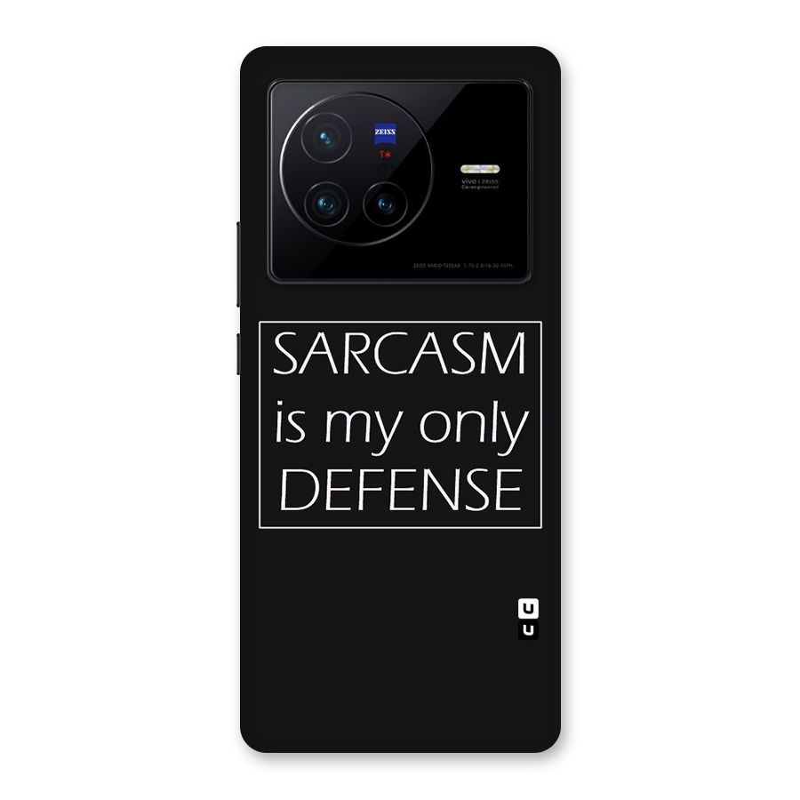 Sarcasm Defence Back Case for Vivo X80