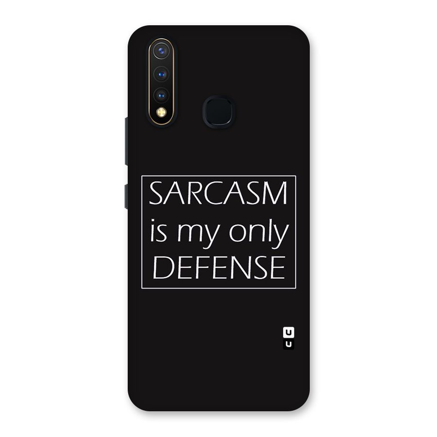 Sarcasm Defence Back Case for Vivo Y19