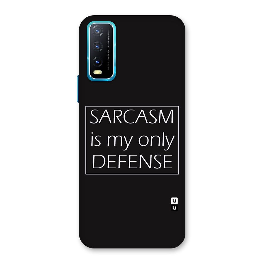 Sarcasm Defence Back Case for Vivo Y20A