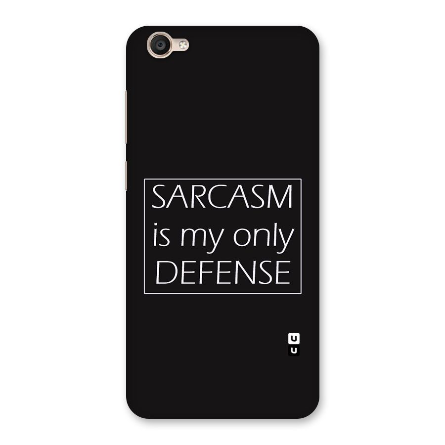 Sarcasm Defence Back Case for Vivo Y55s