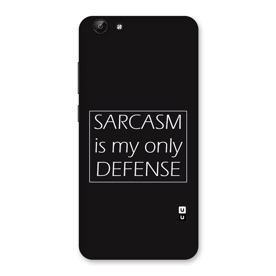 Sarcasm Defence Back Case for Vivo Y69