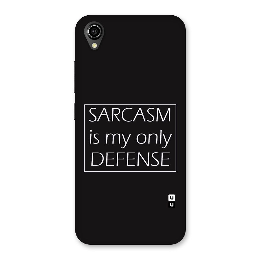 Sarcasm Defence Back Case for Vivo Y90