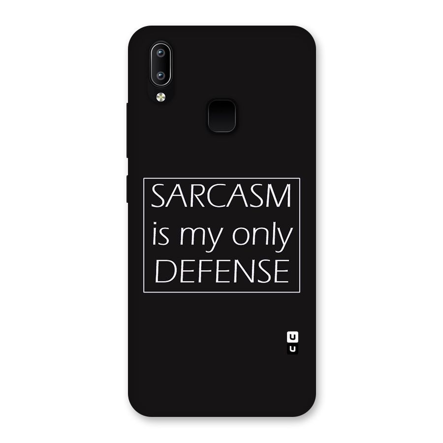 Sarcasm Defence Back Case for Vivo Y95