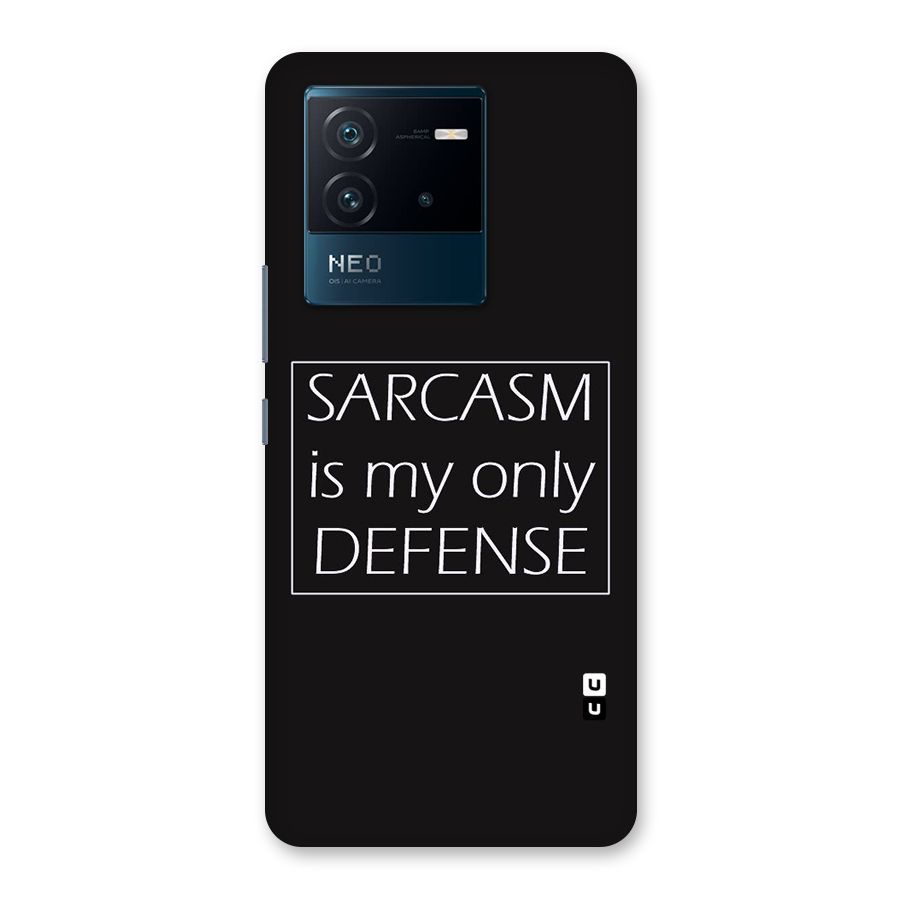 Sarcasm Defence Back Case for Vivo iQOO Neo 6 5G
