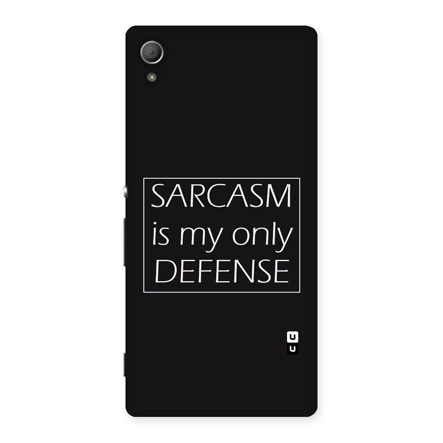 Sarcasm Defence Back Case for Xperia Z4