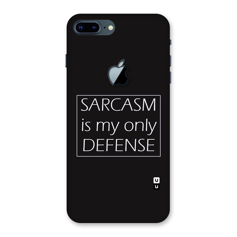 Sarcasm Defence Back Case for iPhone 7 Plus Apple Cut
