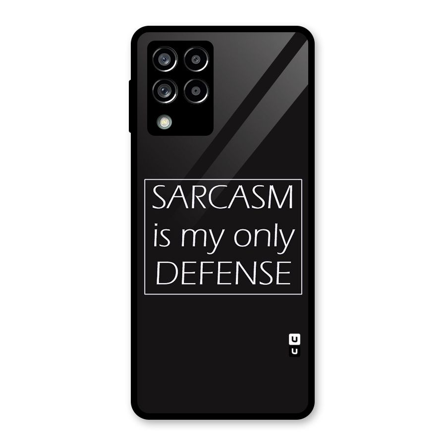 Sarcasm Defence Glass Back Case for Galaxy M53 5G