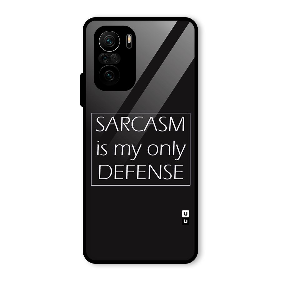 Sarcasm Defence Glass Back Case for Mi 11X Pro