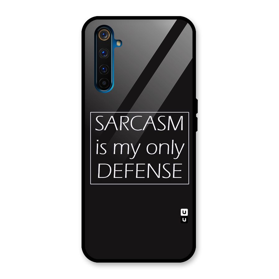 Sarcasm Defence Glass Back Case for Realme 6 Pro