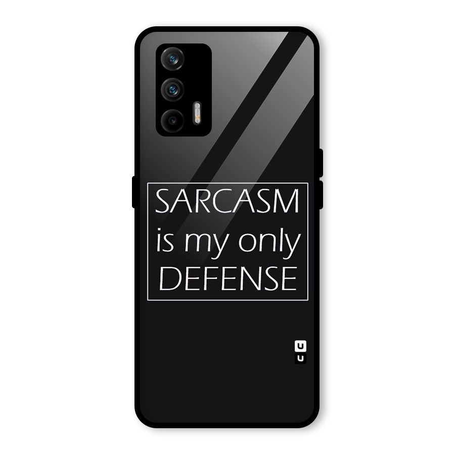 Sarcasm Defence Glass Back Case for Realme GT 5G