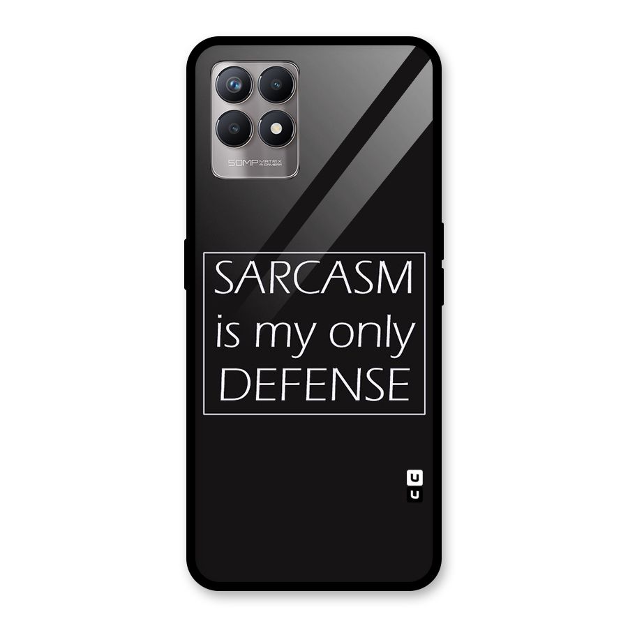 Sarcasm Defence Glass Back Case for Realme Narzo 50