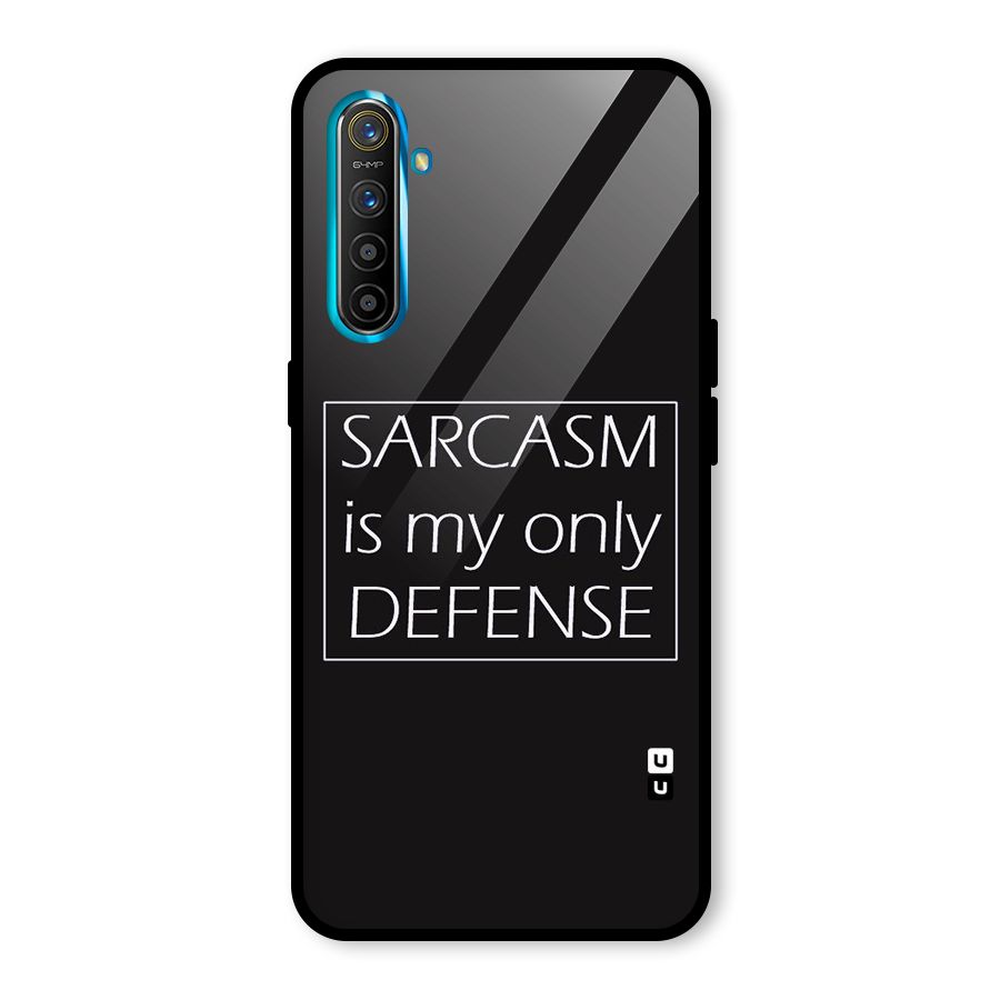 Sarcasm Defence Glass Back Case for Realme X2
