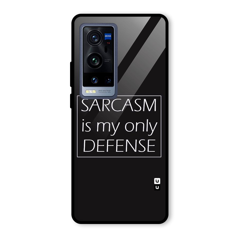 Sarcasm Defence Glass Back Case for Vivo X60 Pro Plus