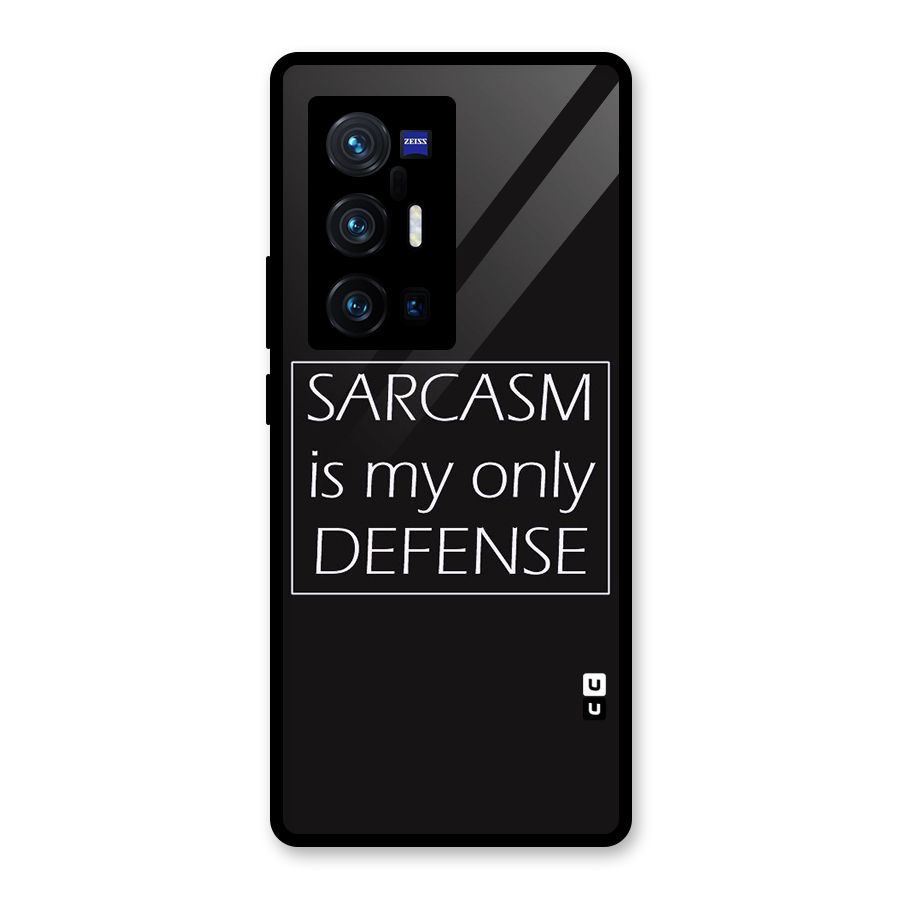 Sarcasm Defence Glass Back Case for Vivo X70 Pro Plus