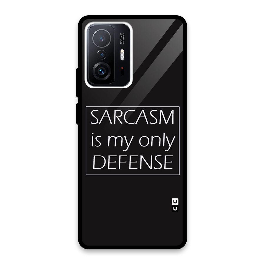 Sarcasm Defence Glass Back Case for Xiaomi 11T Pro