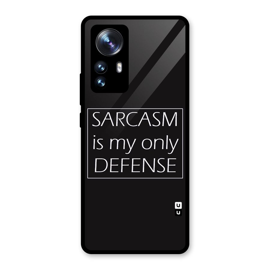 Sarcasm Defence Glass Back Case for Xiaomi 12 Pro