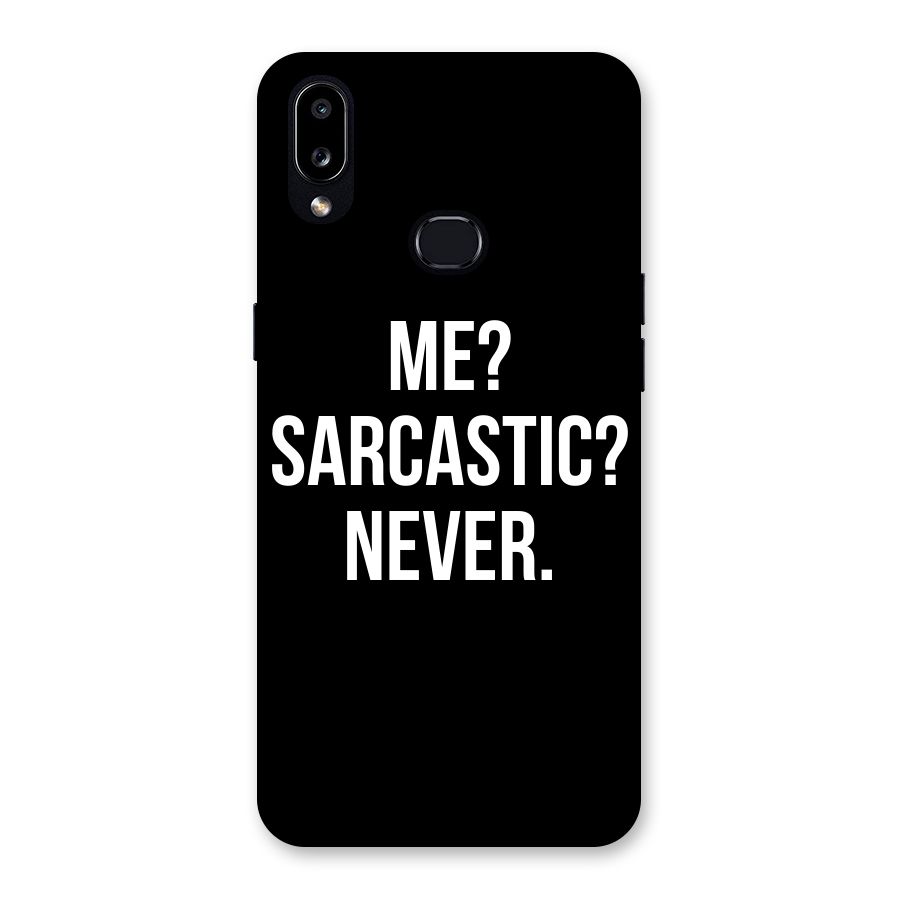 Sarcastic Quote Back Case for Galaxy A10s
