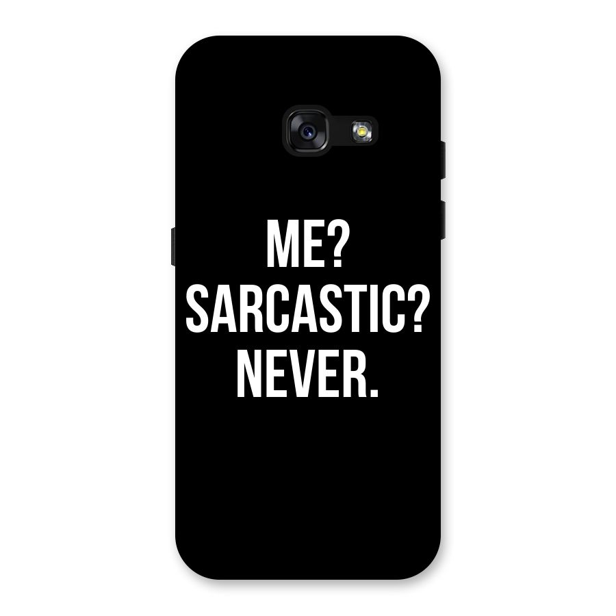 Sarcastic Quote Back Case for Galaxy A3 (2017)