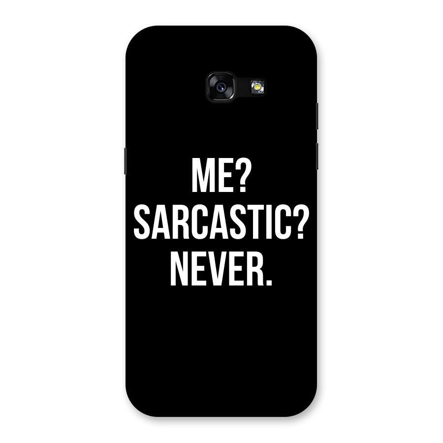 Sarcastic Quote Back Case for Galaxy A5 2017
