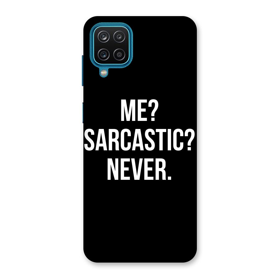 Sarcastic Quote Back Case for Galaxy M12