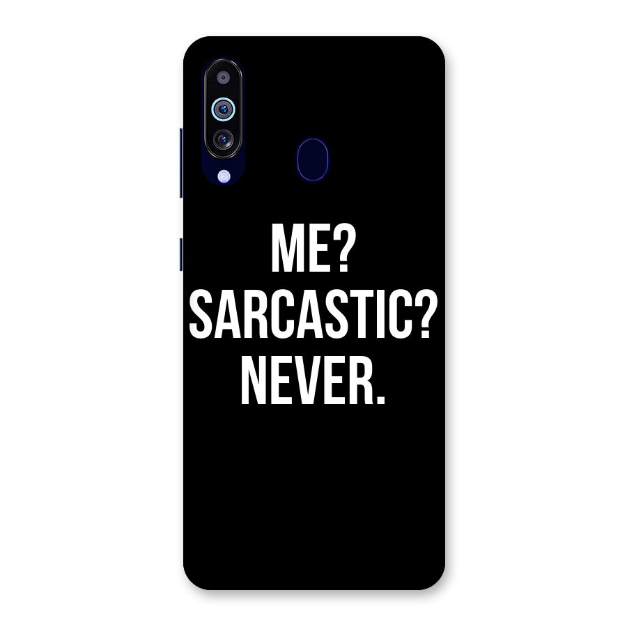 Sarcastic Quote Back Case for Galaxy M40