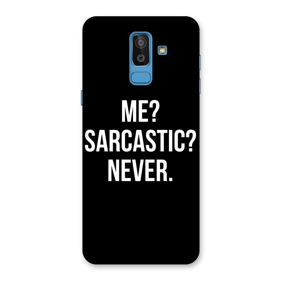 Sarcastic Quote Back Case for Galaxy On8 (2018)