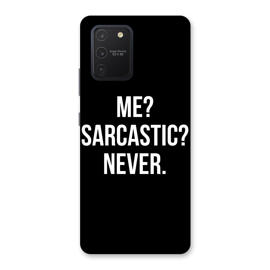 Sarcastic Quote Back Case for Galaxy S10 Lite