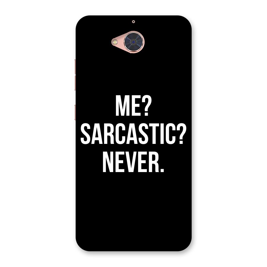 Sarcastic Quote Back Case for Gionee S6 Pro