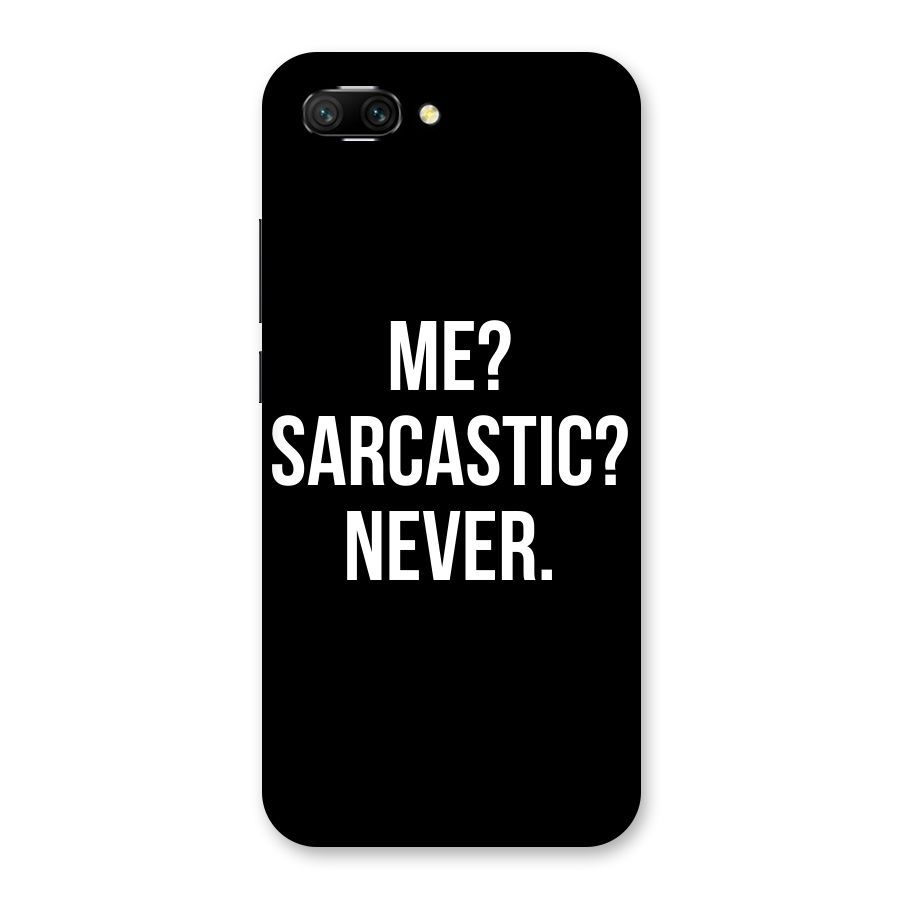 Sarcastic Quote Back Case for Honor 10