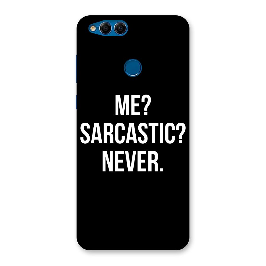 Sarcastic Quote Back Case for Honor 7X