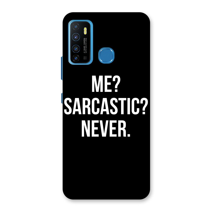 Sarcastic Quote Back Case for Infinix Hot 9
